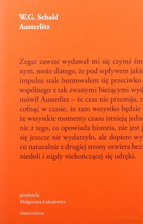 Austerlitz - W.G. Sebald [KSIĄŻKA]