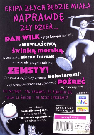 Ekipa złych. Bad guys odcinek 3 - Aaron Blabey [KSIĄŻKA]