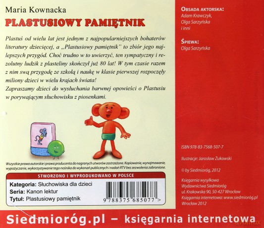 Plastusiowy Pamiętnik [Audiobook] [2CD]