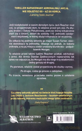 Jack Reacher. Nigdy nie wracaj - Lee Child [KSIĄŻKA]