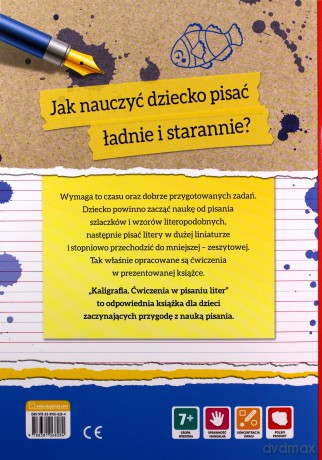 Kaligrafia Ćwiczenia w pisaniu liter [KSIĄŻKA]