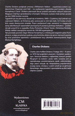 Klasyka literatury angielskiej. Zegar Mistrza Humphrey'a - Charles Dickens [KSIĄŻKA]