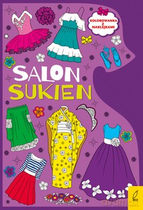 Kolorowanki. Salon sukien [KSIĄŻKA]