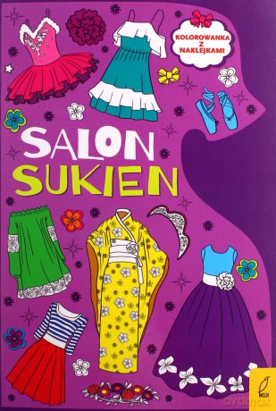 Kolorowanki. Salon sukien [KSIĄŻKA]