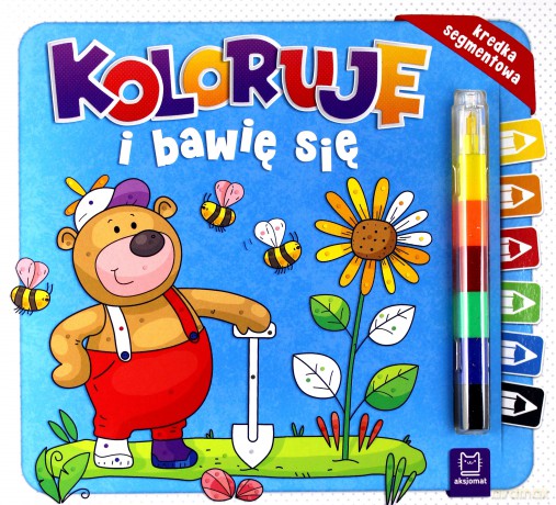 Kredka segmentowa. Koloruję i bawię się [KSIĄŻKA]