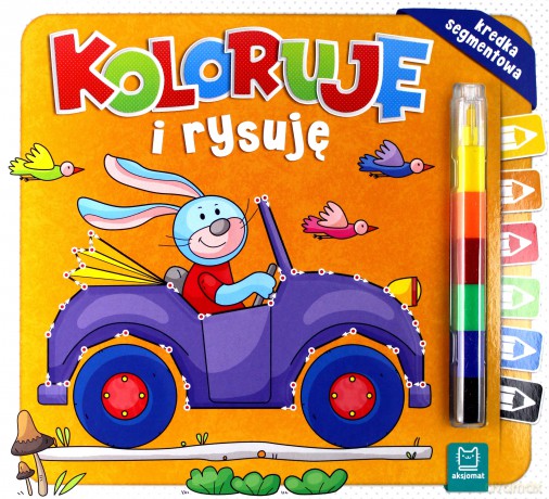 Kredka segmentowa. Koloruję i rysuję [KSIĄŻKA]