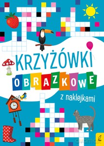 Krzyżówki obrazkowe z naklejkami [KSIĄŻKA]