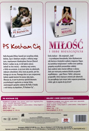 Miłość i inne nieszczęścia / PS Kocham Cię [BOX] [2DVD]