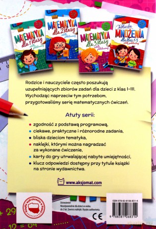 Matematyka dla 3 klasy szkoły podstawowej [KSIĄŻKA]
