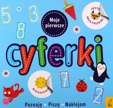 Moje pierwsze cyferki [KSIĄŻKA]
