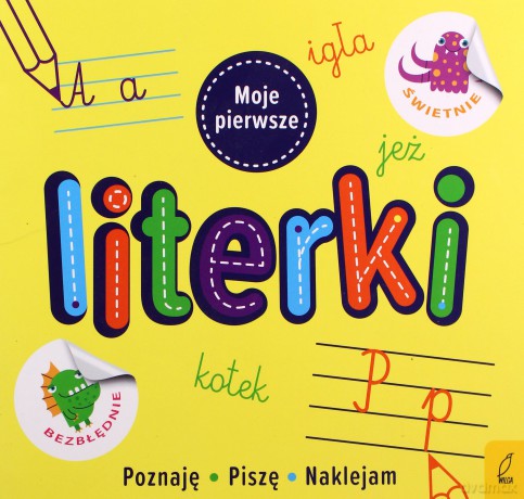 Moje pierwsze literki [KSIĄŻKA]