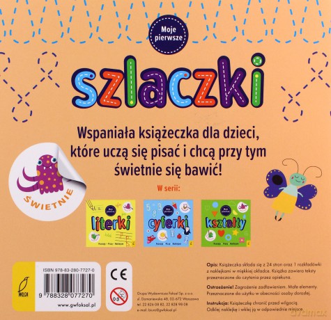 Moje pierwsze szlaczki [KSIĄŻKA]
