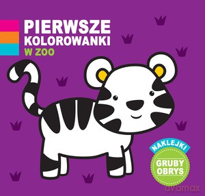 Pierwsze kolorowanki. W zoo [KSIĄŻKA]