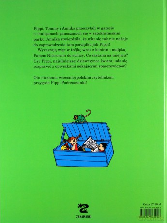 Pippi w parku - Astrid Lindgren [KSIĄŻKA]