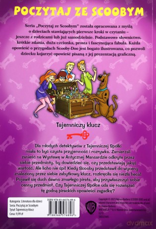 Poczytaj ze Scoobym. Tajemniczy klucz - Herman
przeł. Adam Zabokrzycki Gail [KSIĄŻKA]