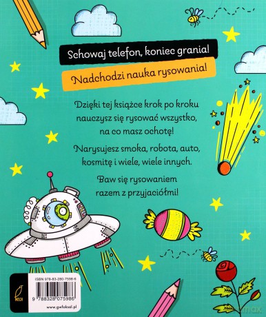 Rysowanie krok po kroku. Smoki, roboty i inne różności [KSIĄŻKA]