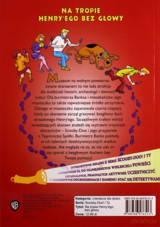 Scooby Doo!. Na tropie Henry'ego bez głowy - Markas Jenny [KOMIKS]