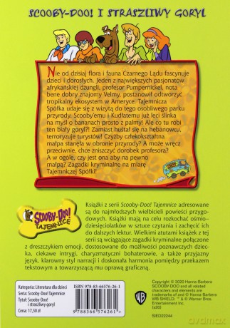 Scooby-Doo! I Straszliwy goryl - Gelsey
przeł. Adam Zabokrzycki James [KOMIKS]