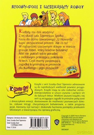Scooby-Doo! I Uciekający Robot - Gelsey
przeł. Adam Zabokrzycki James [KOMIKS]