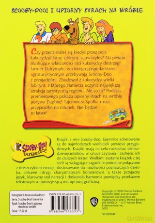 Scooby-Doo! I Upiorny strach na wróble - Gelsey
przeł. Adam Zabokrzycki James [KOMIKS]