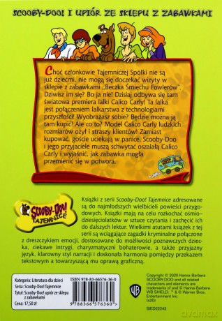 Scooby-Doo! I Upiór ze sklepu z zbawkami - Gelsey
przeł. Adam Zabokrzycki James [KOMIKS]