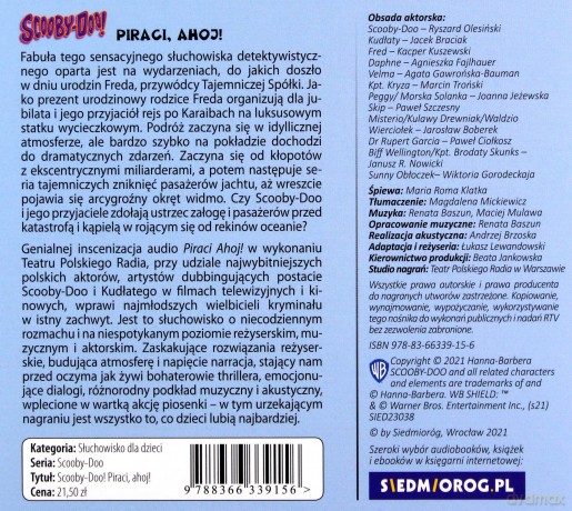 Scooby-Doo! piraci, ahoj! [AUDIOBOOK]