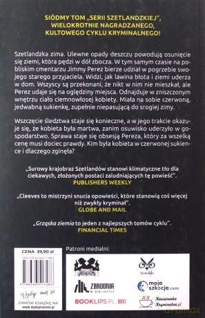 Seria szetlandzka (Tom 7) Grząska ziemia - Ann Cleeves [KSIĄŻKA]