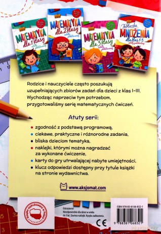 Tabliczka mnożenia dla klas 1-3 szkoły podstawowej [KSIĄŻKA]