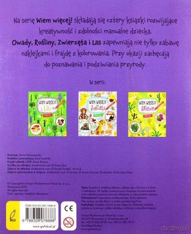 Wiem więcej! Owady [KSIĄŻKA]
