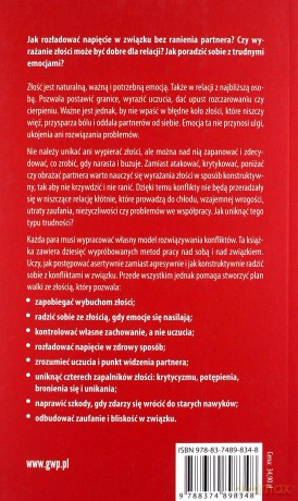 Złość w związku. Proste metody na trudne emocje - Kim Paleg, Matthew McKay [KSIĄŻKA]