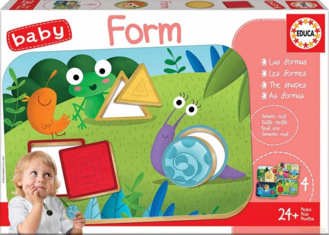 Puzzle Baby gra formy