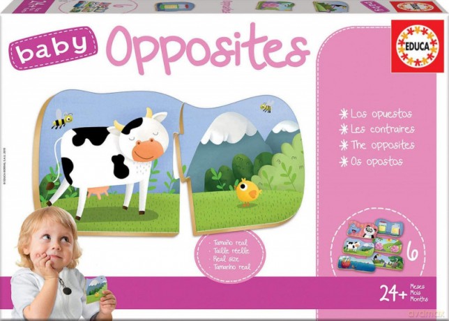Puzzle Baby gra przeciwieństwa