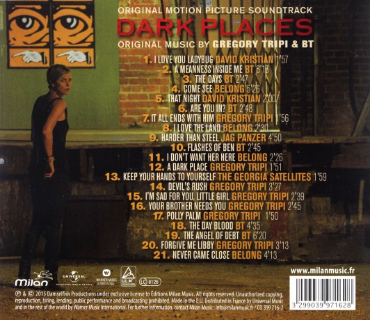 Dark Places soundtrack (Mroczny zakątek) [CD]