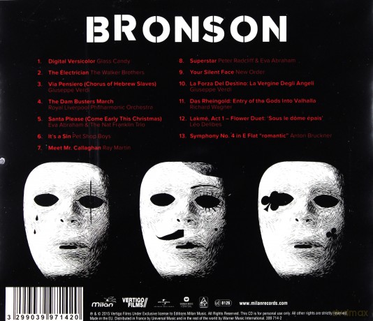 Bronson soundtrack [CD]