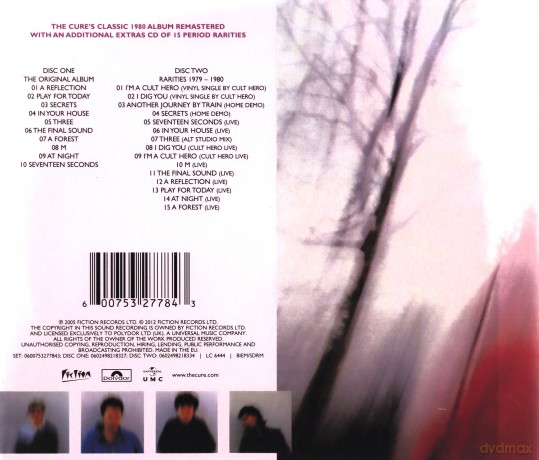 Cure: Seventeen Seconds [2CD]