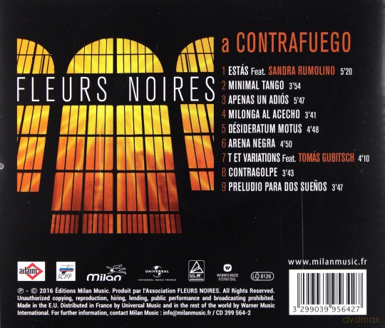 Fleurs Noires: A Contrafuego [CD]