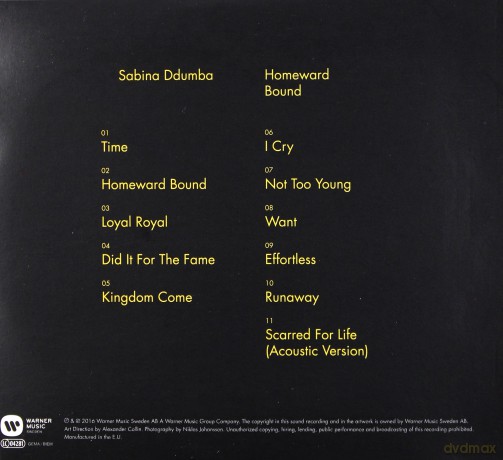 Sabina Ddumba: Homeward Bound [CD]