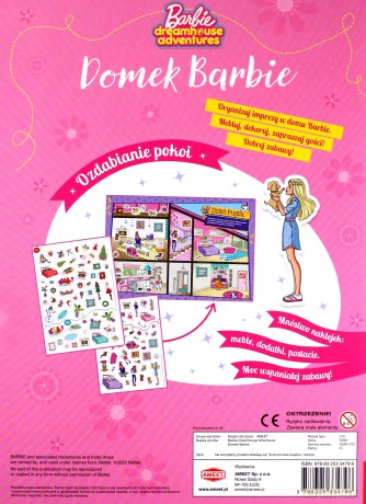 Barbie Dreamhouse Adventures Domek Barbie [KSIĄŻKA]