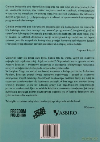 Droga na szczyt - Anders Ericsson, Robert Pool [KSIĄŻKA]