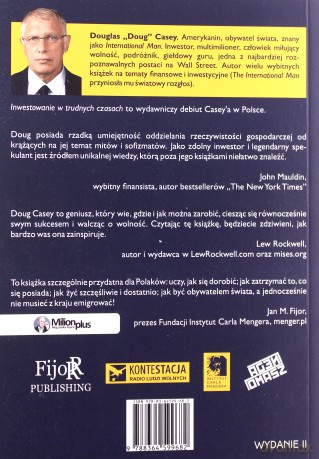 Inwestowanie w trudnych czasach - Doug Casey [KSIĄŻKA]