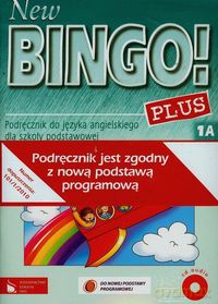New Bingo Plus 1A Podręcznik + Zeszyt ćwiczeń bez elementów pisania - Anna Wieczorek [KSIĄŻKA]