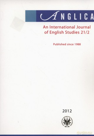Anglica An International Journal of English Studies 21/2 2012 [KSIĄŻKA]