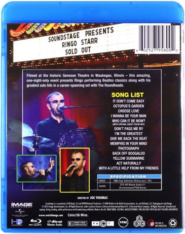 Ringo Starr: Ringo And The Roundheads [Blu-Ray]
