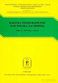 Badania fizjograficzne nad Polską Zachodnią (Tom 56) [KSIĄŻKA]