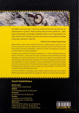 Bezpieczeństwo i ryzyko w skale i lodzie (Tom 2) - Pit Schubert [KSIĄŻKA]