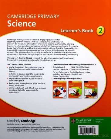 Cambridge Primary Science Learner's Book 2 - Jon Board, Alan Cross [KSIĄŻKA]