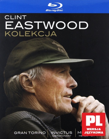 Clint Eastwood Kolekcja: Medium / Gran Torino / Invictus [3Blu-Ray]
