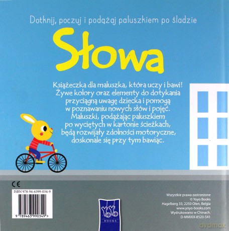 Dotknij, poczuj i podążaj po śladzie II Słowa [KSIĄŻKA]