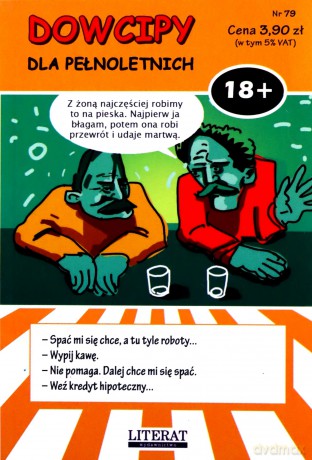 Dowcipy Nr 79 Dla pełnoletnich - Przemysław Adamczewski [KSIĄŻKA]