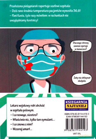 Dowcipy. Nr 66. Humor medyczny - Przemysław Adamczewski [KSIĄŻKA]